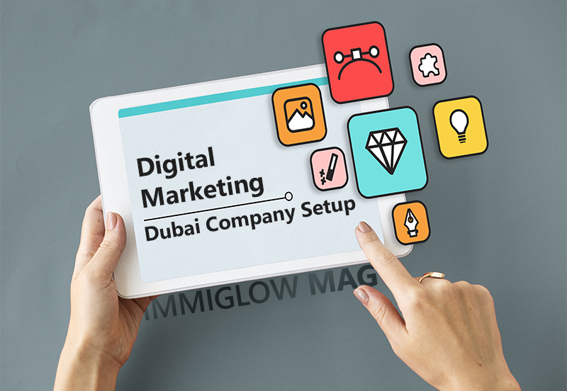 راهنمای ثبت شرکت دیجیتال مارکتینگ در دبی